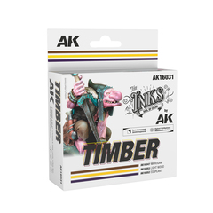 Набор красок AK interactive Timber Colors Set (Inks)