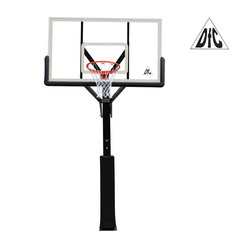 Стационарная баскетбольная стойка 72" ING72G/SBA029G 180x105см закаленное стекло