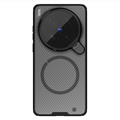 Чехол тонированный с MagSafe на Vivo X300 Ultra, серия CamShield Prop Magnetic Case (версия с прозрачной крышкой объектива) от Nillkin