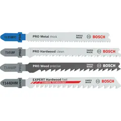 Набор пилок для лобзика по дереву и металлу BOSCH 2607011437