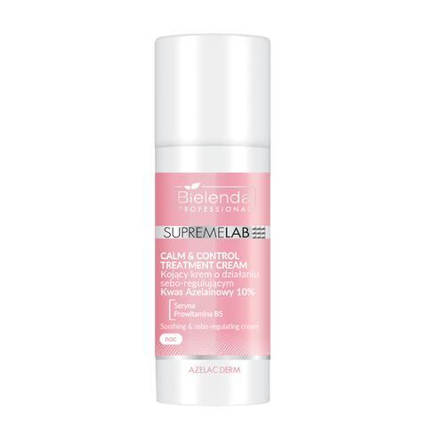 Крем для чувствительной и проблемной кожи с азелаиновой кислотой SUPREMELAB AZELAC DERM Calm&Control, 50 мл