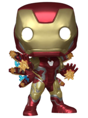 Фигурка Funko POP! Bobble Marvel Infinity Saga Avengers Endgame Iron Man (светится в темноте) (Exc)