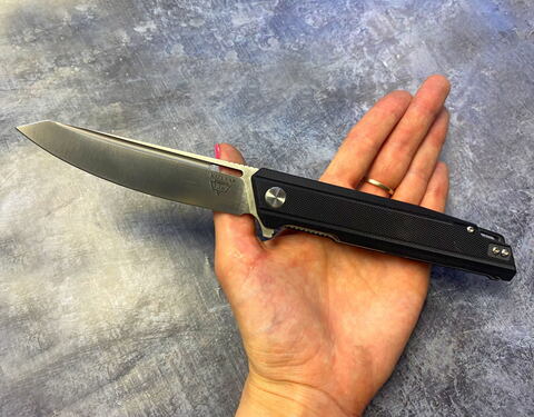 Складной нож танто Rapid Black, сталь D2, G-10, ТДК Кизляр