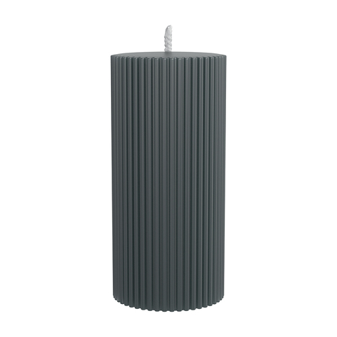 Декоративная свеча 7х15см SCANDYLAB Empire Grey SL-EM03