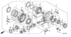 Honda SET3 Подшипник редуктора 100х125х26 двойной 91051-MCA-003
