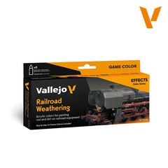 Game Color Set: Railroad Weathering (8) - обновленная формула 2024
