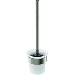 Ideal Standard Conca T4495GN Туалетная щетка с держателем, для настенного монтажа, матовое стекло фото