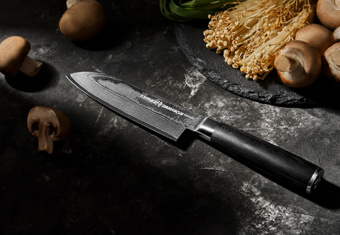 Нож кухонный Сантоку 14,5см Samura Damascus SD-0092/Y*