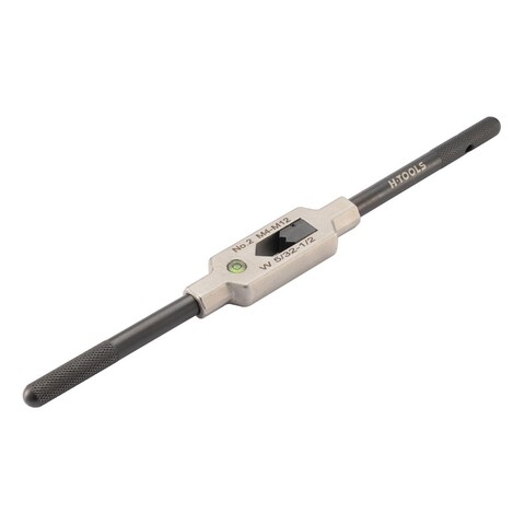 Вороток для метчиков №2 M4-M12(3,0-9мм) 265мм DIN1814 (INOX, с уровнем) H-Tools 08802050