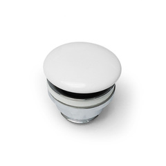 ArtCeram ACA036 34 ArtCeram Донный клапан для раковин универсальный, Cliсk-Claсk, покрытие керамика, цвет белый (старый артикул ACA036 01 00) фото
