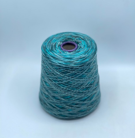 Filati Venezia, Calzeteria,400м.75% Меринос, 25% Полиамид, Изумрудный, деграде, 37512