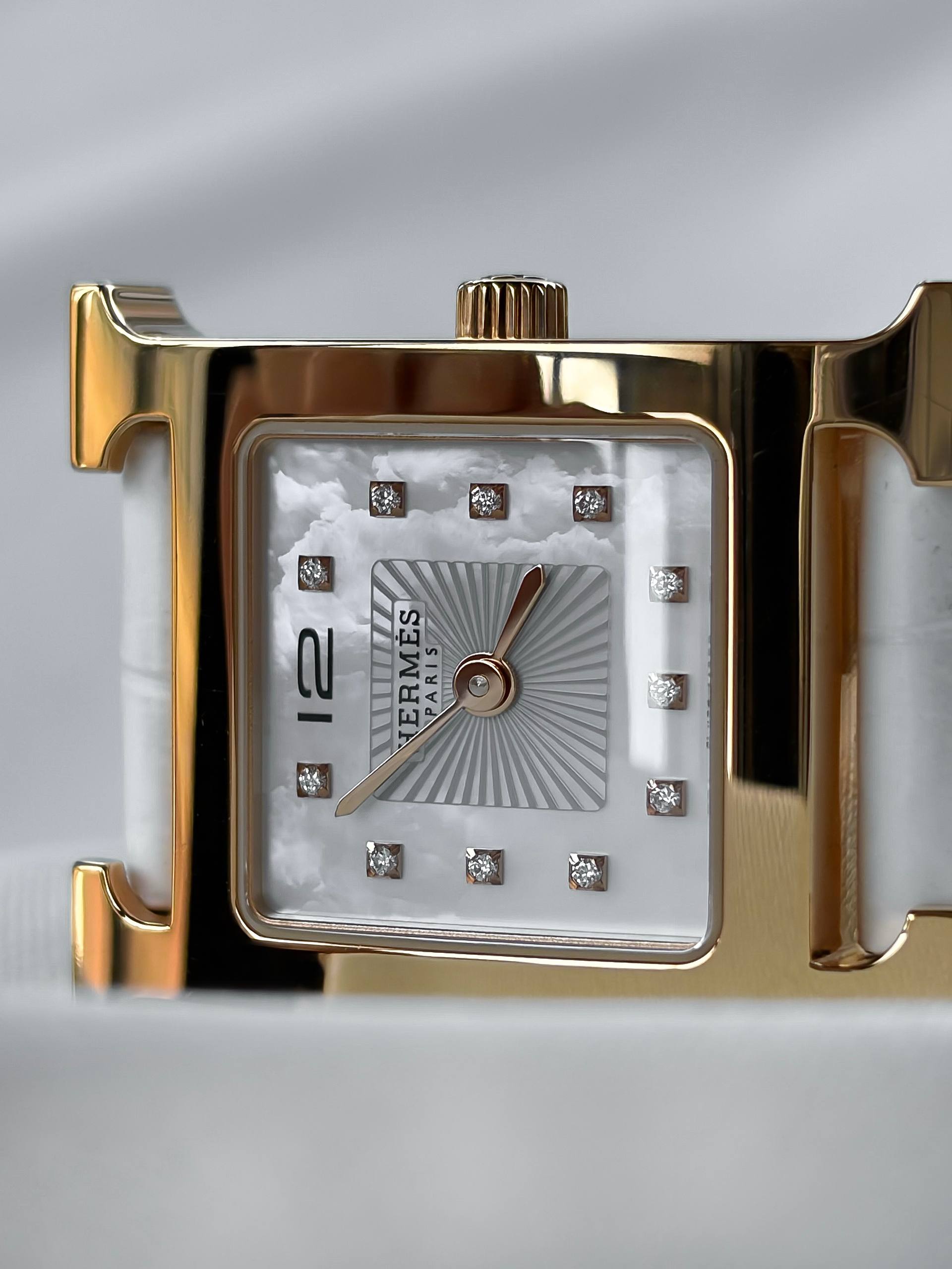 Благородные часики Hermes Heure H — фото 3
