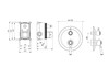 Aquatek Классик AQ1546PG Смеситель для ванны 2 режима (внешняя и скрытая часть), цвет: золото
