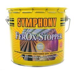 Грунт TIK Simphony FerOx-Stopper антикоррозионный (9л) светло-серый  СРОКИ