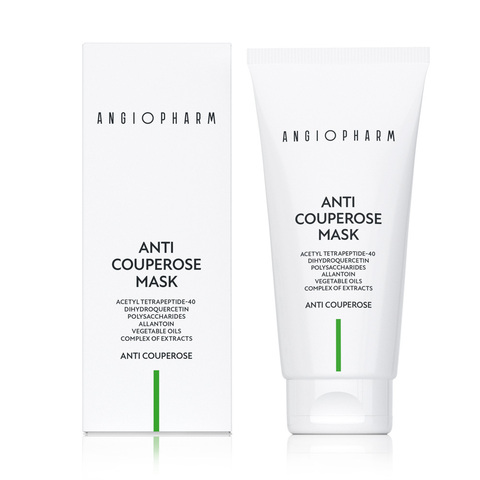 Успокаивающая антикуперозная маска ANGIOPHARM Anti–Couperose Mask 200мл