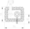 Lemark LM6619ORB Встраиваемый смеситель с гигиеническим душем, латунь/чёрная бронза