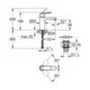 GROHE Eurosmart Cosmopolitan 23926000 Смеситель для раковины