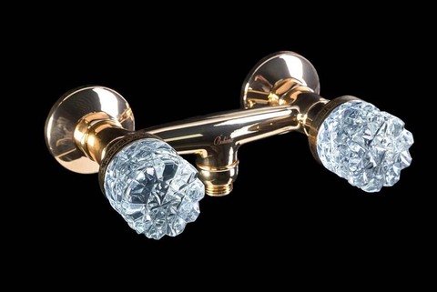 Boheme Crystal 294-CRST Смеситель для душа, цвет: золото