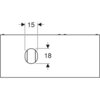 Geberit VariForm 501.189.00.1 Тумба под раковину, 135x55x51см, белый / лакированный глянцевый, белый / матовый