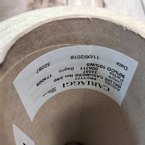 Хлопок с кашемиром (10%) CARIAGGI BELIZE CASHMERE  2/80 светло-фисташковый