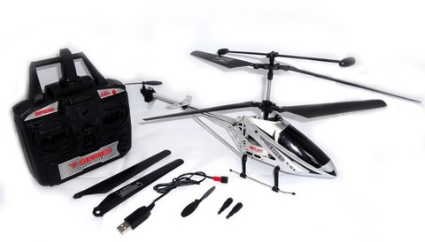Радиоуправляемый вертолет MJX R/C i-Heli Shuttle Silver T64/T604 - T64