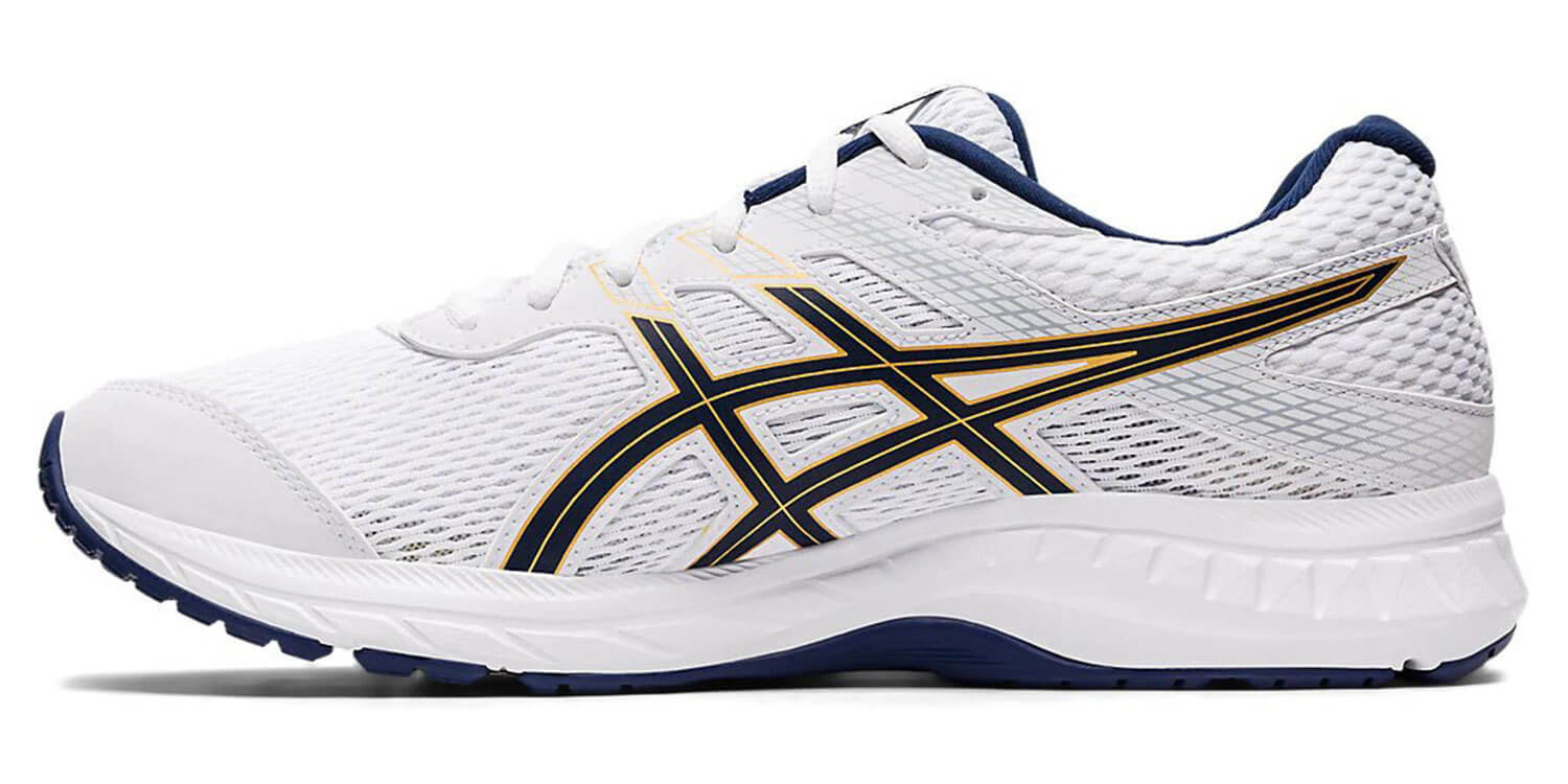 Asics Gel Contend 6 кроссовки для бега мужские белые - 5