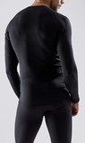 Элитная Терморубашка Craft Active Extreme X Cn LS black мужская черная