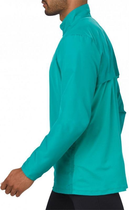 Куртка для бега мужская Asics Running Jacket бирюза (Распродажа) - 4