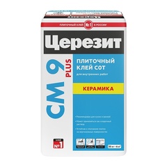 Клей для тонкослойного крепления плитки Ceresit CM 9 (25 кг)