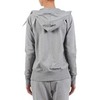 Толстовка Asics Knit Full Zip Hoodie женская Grey - 1