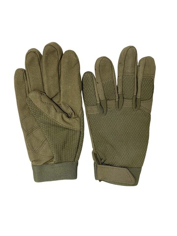 Перчатки Combat, Олива (с перфорацией)