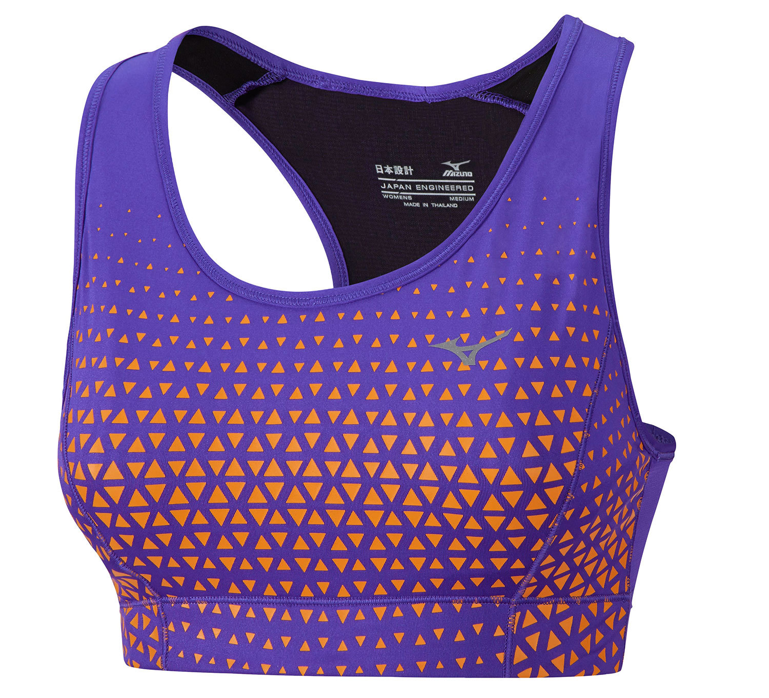 Легкоатлетический топ женский Mizuno Phenix Support фиолетовый