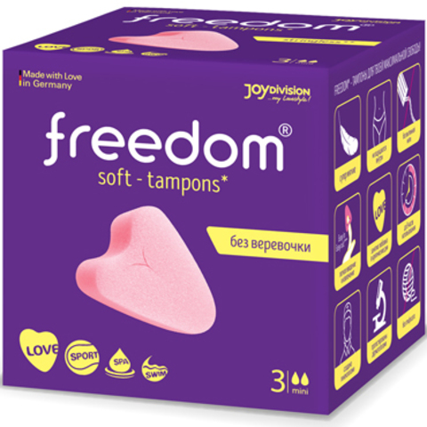 Soft tampons mini