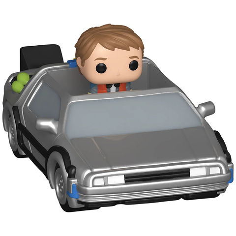Funko Bitty POP! Rides Back To The Future: Marty McFly and Time Machine