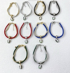 braslet-dvojnoj-serpenti-s-podveskoj-zmeya-iz-stali-i-kozhi