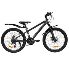 Велосипед 24" ACID F 400 D Gray Flat/Black 2026