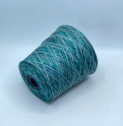Filati Venezia, Calzeteria,400м.75% Меринос, 25% Полиамид, Изумрудный, деграде, 37512