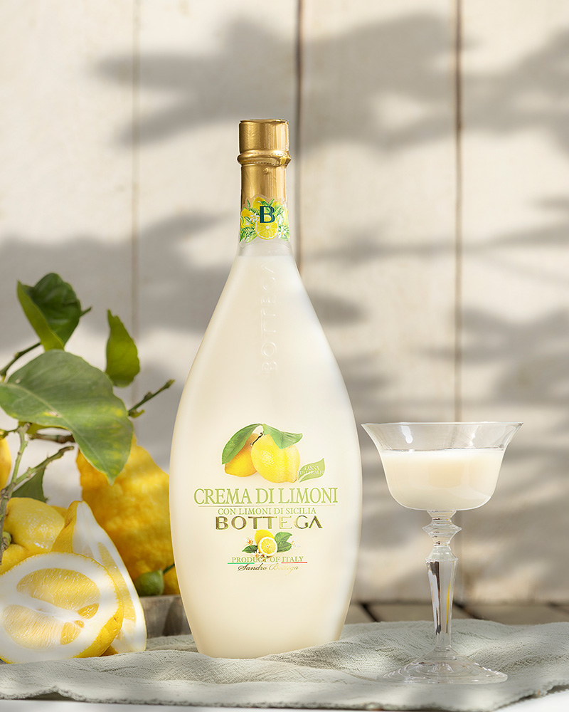 Крем Ликер Bottega Крема Ди Лимончино 15%, 0,5 л, Италия
