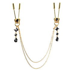 UPKO Зажимы на соски Crown chain nipple clamps