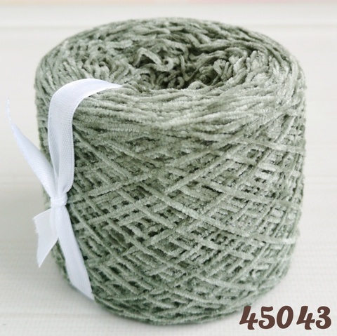 Велюр бобинный 450м/100гр (3мм) 45043, Полынь
