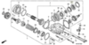 Honda Сальник редуктора 25х66х8.5 91205-MG7-003