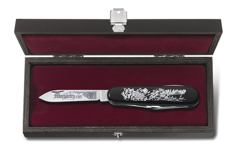 Нож Victorinox Morgarten LE, коллекционный, 91 мм, 9 функций, чёрный (1.1983.1)