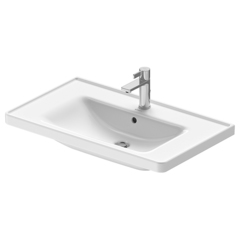 Duravit D-Neo 2367800000 Раковина накладная 800х480 мм, с переливом, с 1 отв. под смеситель, цвет: белый фото
