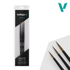 Набор кистей Vallejo:  Pro Modeler – Design Set