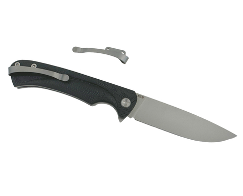 Складной нож Чиж ПЛЮС, AUS10, G10, черный, Saro