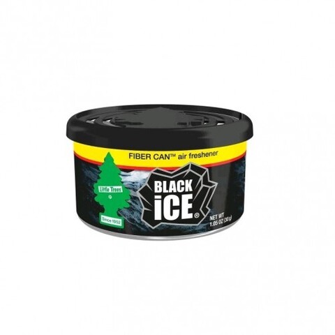 Car-Freshner Ароматизатор в баночке Fiber Can Black Ice Черный Лед