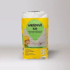 Шпаклевка финишная Vetonit KR на органическом связующем, 20 кг