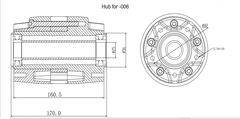 Передний колёсный диск Harley Davidson Touring, Street Glide, Road Glide, Road King, Ultra Limited 2009-2022, с диаметром 21