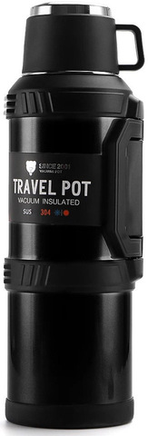 Картинка термос Dkadi KD9001-3.6 Black - 13