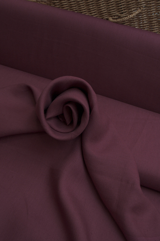 Лен смягченный, цвет темный винный